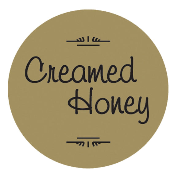 Label: Creamed Honey, 1 1/4