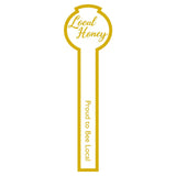 Tamper Seals: Proud to bee local - multiple colours, 250 roll