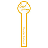 Tamper Seals: Proud to bee local - multiple colours, 250 roll