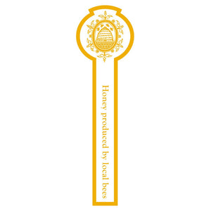 Tamper Seals: Honey produced by local bees - multiple colours, 250 roll