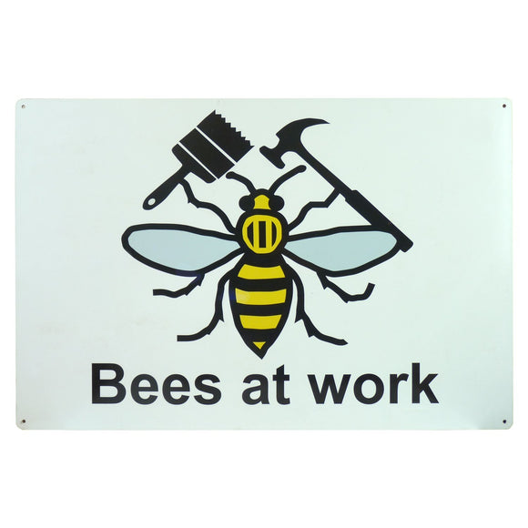 Bees At Work Sign - Bee Equipment