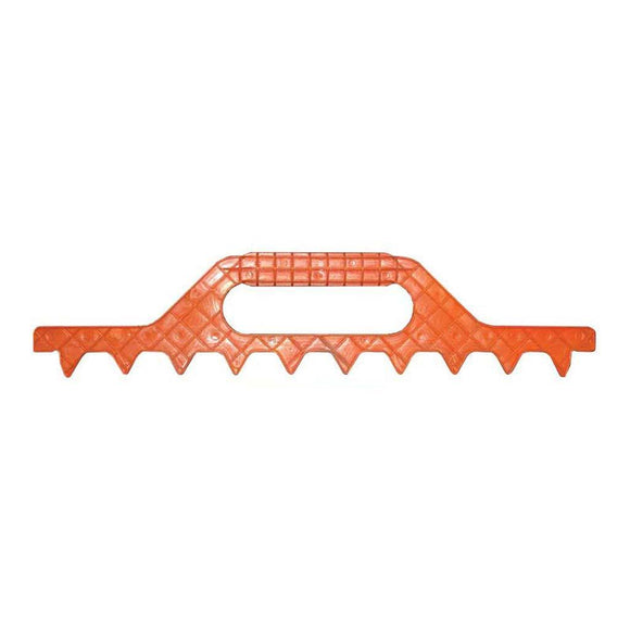 Langstroth Spacing Tool 10 Frame/9 Frame, Orange Plastic