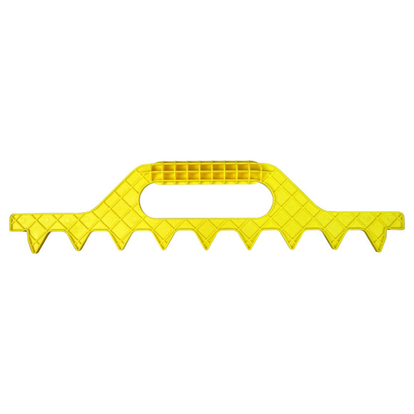 Langstroth Spacing Tool 10 Frame/8 Frame, Yellow Plastic