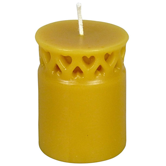 Heart Lattice Small Pillar Candle