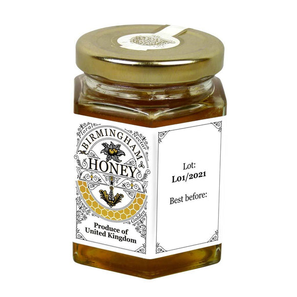 Farmhouse Honey - 8oz Jar Label (100 labels)