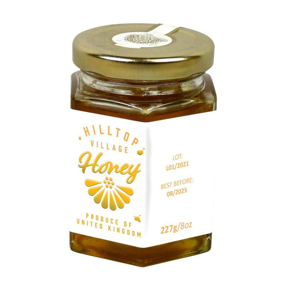 Liquid Gold - 8oz Jar Label (100 labels)