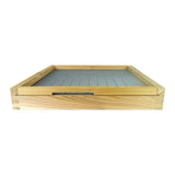 B.S. National Open Mesh Floor With Drawer And Entrance Block, Assembled, Cedar - Bee Equipment