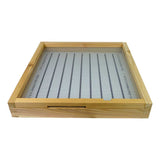 B.S. National Open Mesh Floor With Drawer And Entrance Block, Assembled, Cedar - Bee Equipment