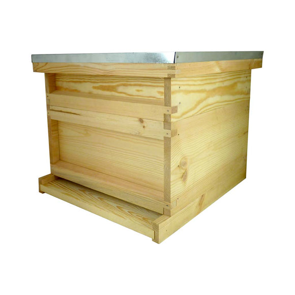 National Hive - Flat Pine Boxes, Shallow Roof and Floor