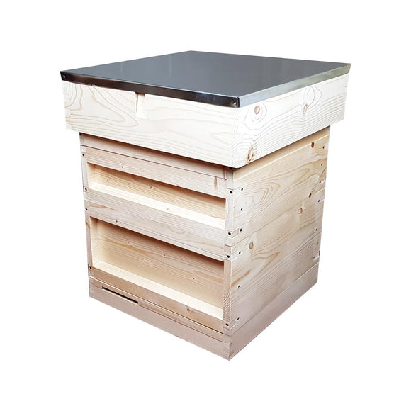 National Hive Kit, Flat, Pine, Deep Roof