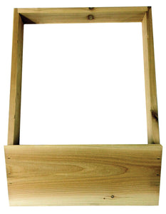 Langstroth Hive Stand, Flat, Genuine Western Red Cedar Wood