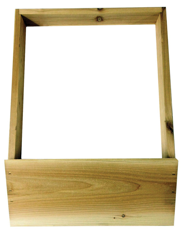 8 Frame Langstroth Hive Stand, Flat, Cedar - Bee Equipment