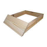 B.S. National Sloping Hive Stand, Flat, Cedar - Bee Equipment