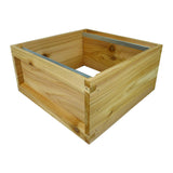 B.S. National Brood Box, Cedar, 2nd Grade, Assembled, with 11 Frames with foundation + Dummy Board - Bee Equipment