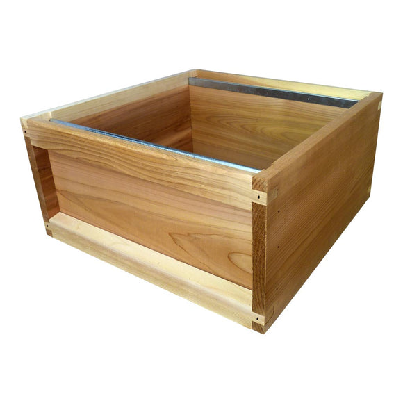 National Brood Box, Flat, Genuine Western Red Cedar Wood