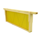 B.S. National Super Frame, Assembled, with Wired, Premium Wax Foundation - Bee Equipment