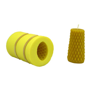 Diamond Cutter Pillar Candle Mould