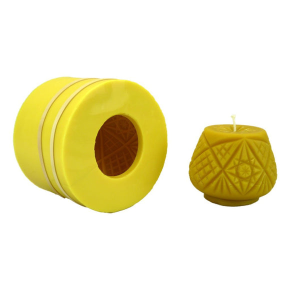 Carved Stout Candle Mould