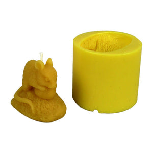 Feasting Mouse Candle Mould