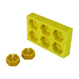 Set of 6 Hex Bee/Cell Tea Lights Candle Mould