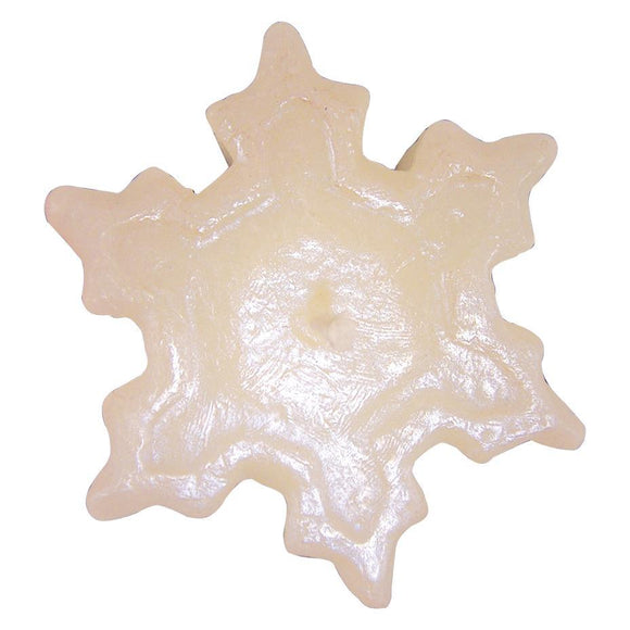 Rustic Floating Snowflake Candle Mould