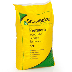 Snowflake Premium Wood Pellet Bedding 30L