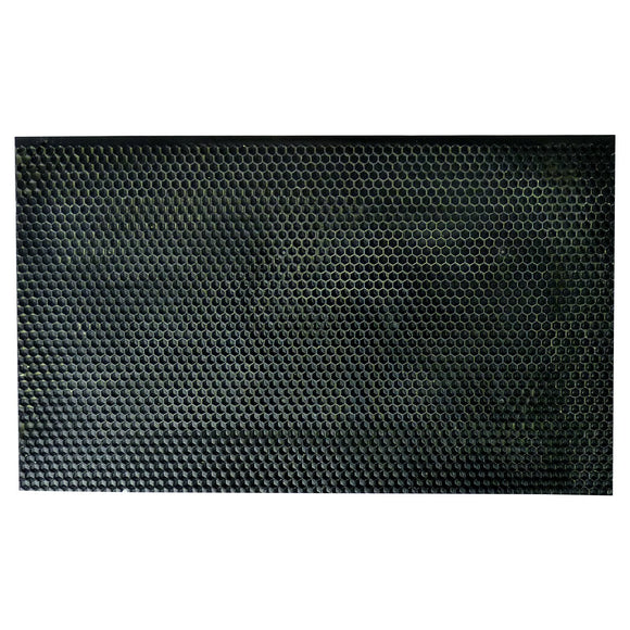 B.S. National Brood, Beeswax Coated Plastic Foundation, Black - Bee Equipment