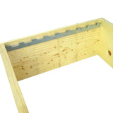 8 Frame Langstroth Castellated Spacers (for reducing a 10 Frame hive to 8 Frames) 2 Pack - Bee Equipment
