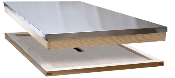 8 Frame Langstroth Roof With Crown Board - Bee Equipment